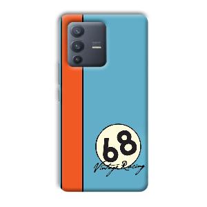 Vintage Racing Phone Customized Printed Back Cover for Vivo V23 Pro