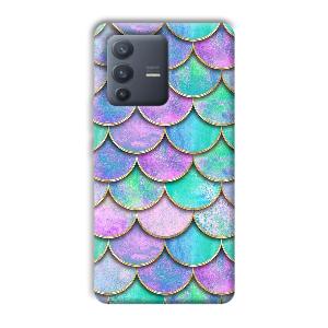 Mermaid Design Phone Customized Printed Back Cover for Vivo V23 Pro