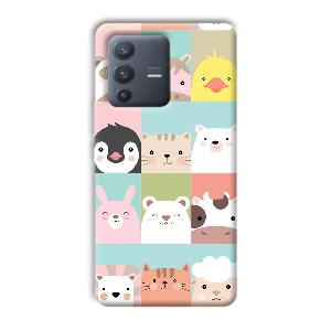 Kittens Phone Customized Printed Back Cover for Vivo V23 Pro