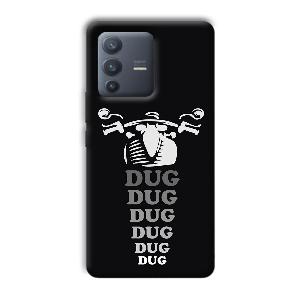 Dug Phone Customized Printed Back Cover for Vivo V23 Pro