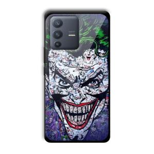 Joker Customized Printed Glass Back Cover for Vivo V23 Pro