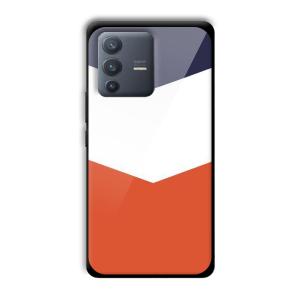 3 Colors Customized Printed Glass Back Cover for Vivo V23 Pro