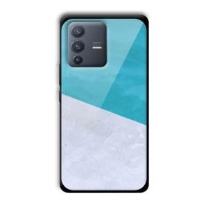 Twin Color Customized Printed Glass Back Cover for Vivo V23 Pro