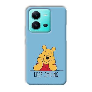 Winnie The Pooh Phone Customized Printed Back Cover for Vivo V25 5G