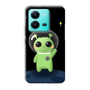 Alien Character Phone Customized Printed Back Cover for Vivo V25 5G