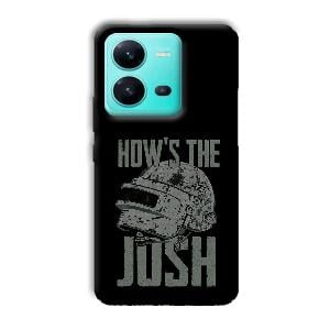 How's The Josh Phone Customized Printed Back Cover for Vivo V25 5G