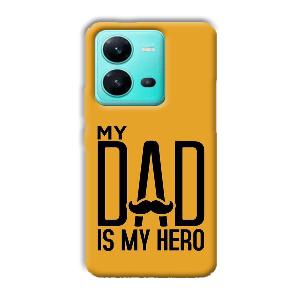 My Dad  Phone Customized Printed Back Cover for Vivo V25 5G