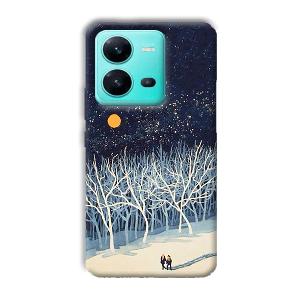Windy Nights Phone Customized Printed Back Cover for Vivo V25 5G