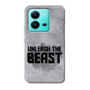 Unleash The Beast Phone Customized Printed Back Cover for Vivo V25 5G