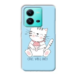 Chill Vibes Phone Customized Printed Back Cover for Vivo V25 5G
