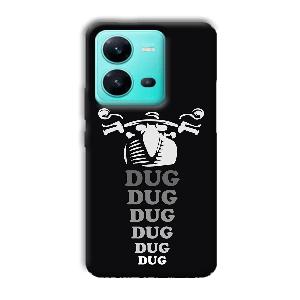 Dug Phone Customized Printed Back Cover for Vivo V25 5G