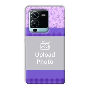 Cute Flowers Customized Printed Back Cover for Vivo V25 Pro