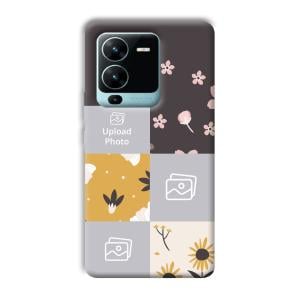 Collage Customized Printed Back Cover for Vivo V25 Pro