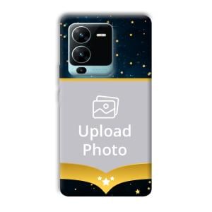 Starry Nights Customized Printed Back Cover for Vivo V25 Pro