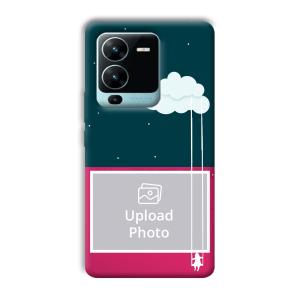 On The Clouds Customized Printed Back Cover for Vivo V25 Pro
