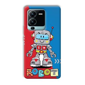 Robot Phone Customized Printed Back Cover for Vivo V25 Pro