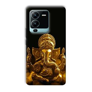 Ganesha Idol Phone Customized Printed Back Cover for Vivo V25 Pro
