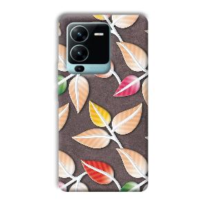 Leaves Phone Customized Printed Back Cover for Vivo V25 Pro