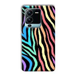 Aquatic Pattern Phone Customized Printed Back Cover for Vivo V25 Pro
