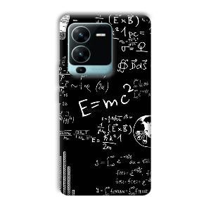 E is Equal To MC2 Phone Customized Printed Back Cover for Vivo V25 Pro