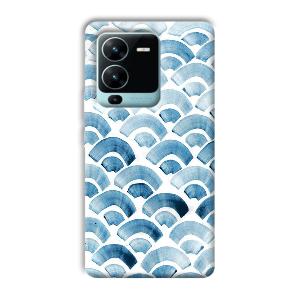 Block Pattern Phone Customized Printed Back Cover for Vivo V25 Pro