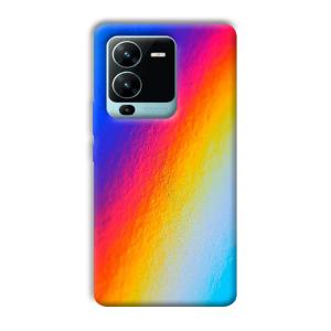 Rainbow Phone Customized Printed Back Cover for Vivo V25 Pro