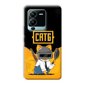 CATG Phone Customized Printed Back Cover for Vivo V25 Pro