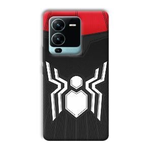Spider Phone Customized Printed Back Cover for Vivo V25 Pro