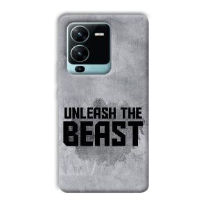 Unleash The Beast Phone Customized Printed Back Cover for Vivo V25 Pro