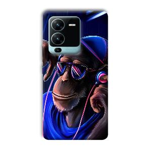 Cool Chimp Phone Customized Printed Back Cover for Vivo V25 Pro