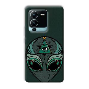 Alien Phone Customized Printed Back Cover for Vivo V25 Pro