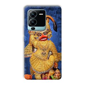Hanuman Phone Customized Printed Back Cover for Vivo V25 Pro