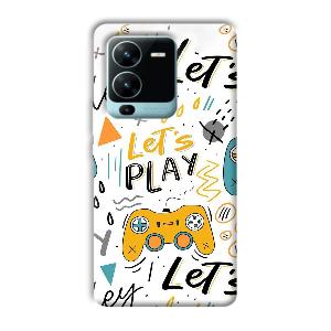 Let's Play Phone Customized Printed Back Cover for Vivo V25 Pro