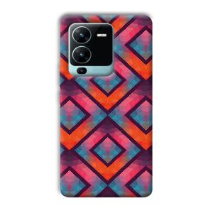 Colorful Boxes Phone Customized Printed Back Cover for Vivo V25 Pro