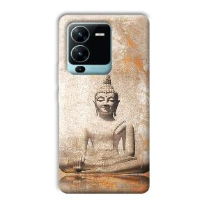 Buddha Statute Phone Customized Printed Back Cover for Vivo V25 Pro