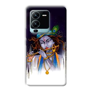 Krishna Phone Customized Printed Back Cover for Vivo V25 Pro