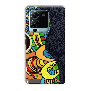 Pattern   Phone Customized Printed Back Cover for Vivo V25 Pro