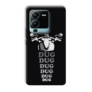 Dug Phone Customized Printed Back Cover for Vivo V25 Pro