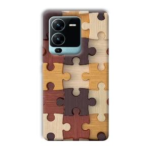 Puzzle Phone Customized Printed Back Cover for Vivo V25 Pro