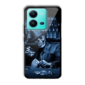 Scary Man Customized Printed Glass Back Cover for Vivo V25 5G