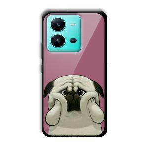 Chubby Dogo Customized Printed Glass Back Cover for Vivo V25 5G