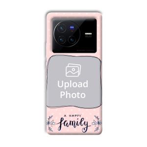 Happy Family Customized Printed Back Cover for Vivo X80