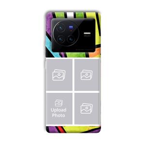 Pop of Colors Customized Printed Back Cover for Vivo X80 Pro