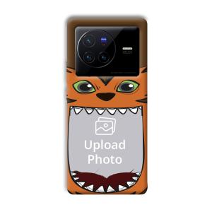 Monkey Monster Customized Printed Back Cover for Vivo X80 Pro
