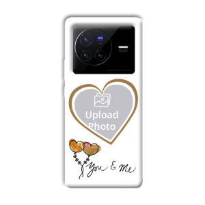 You & Me Customized Printed Back Cover for Vivo X80 Pro