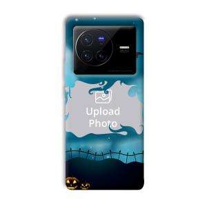 Halloween Customized Printed Back Cover for Vivo X80