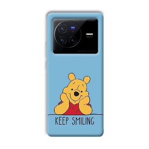 Winnie The Pooh Phone Customized Printed Back Cover for Vivo X80 Pro