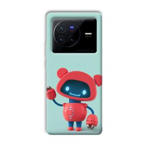 Robot Phone Customized Printed Back Cover for Vivo X80 Pro