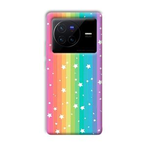 Starry Pattern Phone Customized Printed Back Cover for Vivo X80 Pro