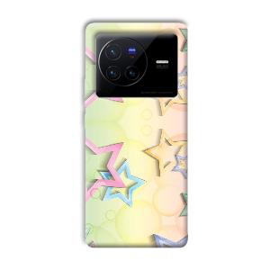 Star Designs Phone Customized Printed Back Cover for Vivo X80